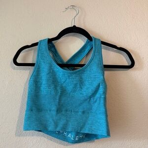 Alphalete Teal Set - Vault Bra & Leggings